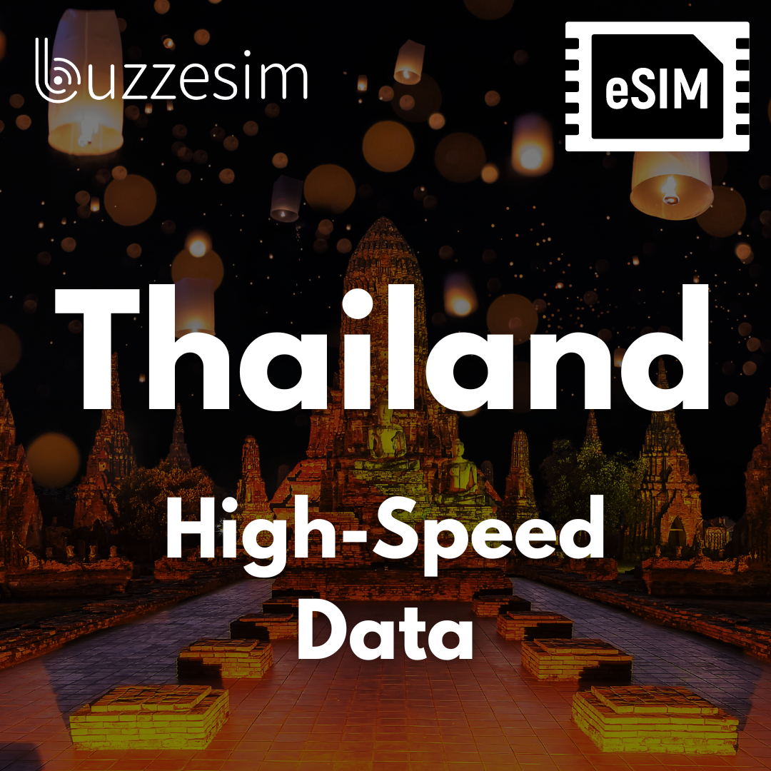 Thailand ESIM Travel Unlimited Data AIS BuzzeSIM thailand-esim-travel-unlimited-data-ais-buzzesim